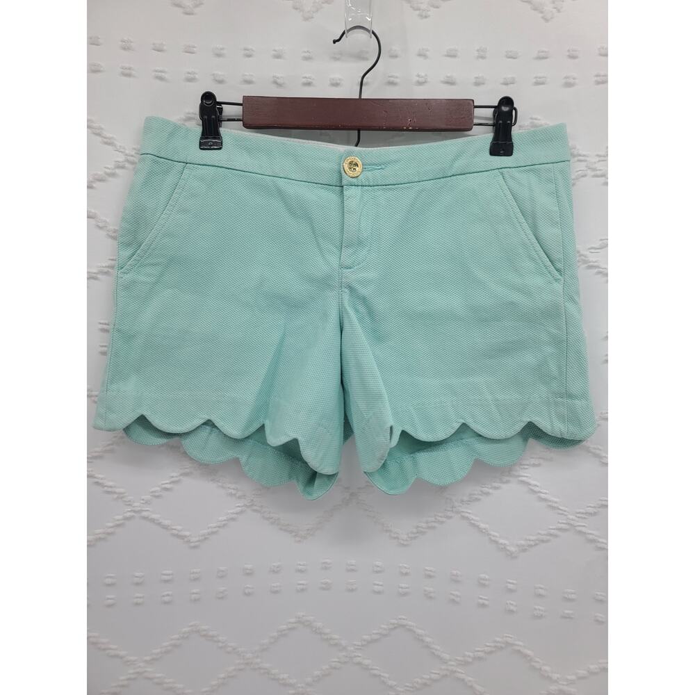 Lilly Pulitzer buttercup stretch short day dream blue shorts size 6 resortwear - Picture 3 of 8